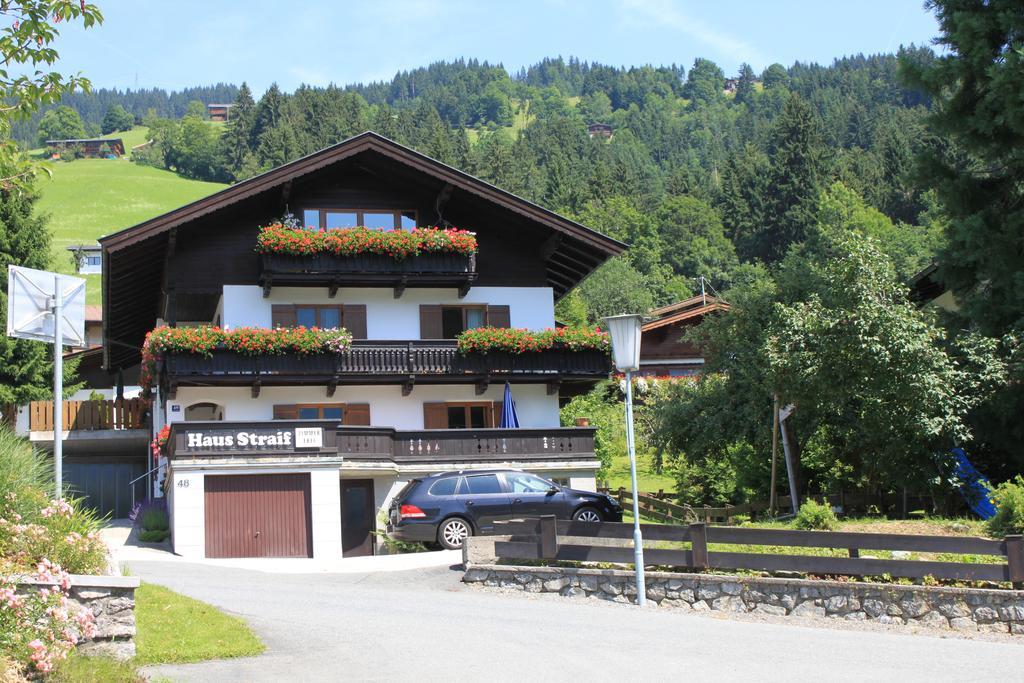 Ferienwohnung Haus Straif Brixen im Thale Exterior foto